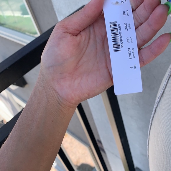 J. Crew playa blue leopard halter bikini top S NWT - Picture 4 of 4